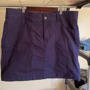 Lee straight fit navy skirt